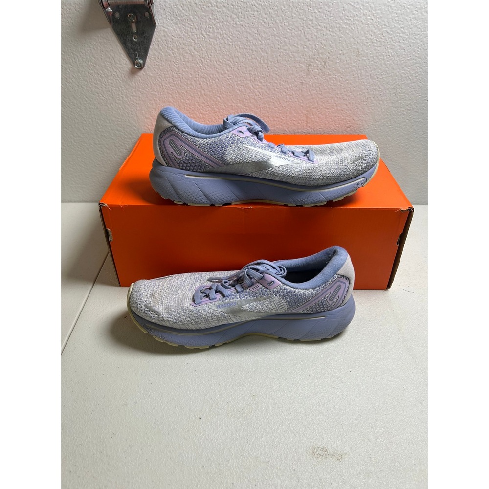 Brooks Ghost 14 Lavender Silver Size 9 #3024